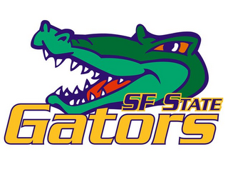 SF STATE GATORS logo