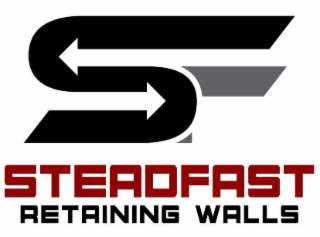 SF STEADFAST RETAINING WALLS logo