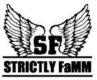 SF STRICTLY FAMM logo