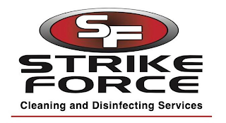 SF STRIKE FORCE CLEANING AND DISINFECTING SERVICES logo