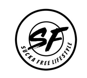 SF SUCKAFREE LIFESTYLE logo