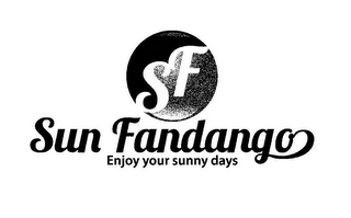 SF SUN FANDANGO ENJOY YOUR SUNNY DAYS logo