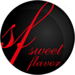 SF SWEET FLAVOR logo