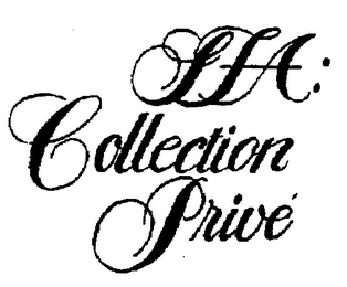 SFA: COLLECTION PRIVE logo