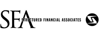 SFA STRUCTURED FINANCIAL ASSOCIATES logo