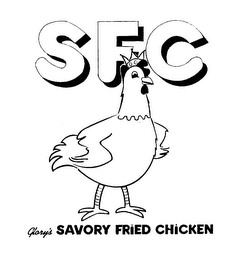 SFC GLORY'S SAVORY FRIED CHICKEN logo