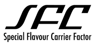 SFC SPECIAL FLAVOUR CARRIER FACTOR logo