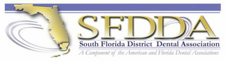 SFDDA SOUTH FLORIDA DISTRICT DENTAL ASSOCIATION A COMPONENT OF THE AMERICAN AND FLORIDA DENTAL ASSOCIATIONS logo