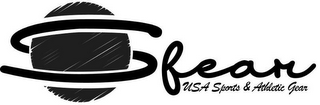 SFEAR USA SPORTS & ATHLETIC GEAR logo