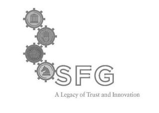 SFG A LEGACY OF TRUST AND INNOVATION logo