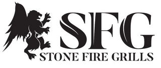 SFG STONE FIRE GRILLS logo