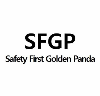SFGP SAFETY FIRST GOLDEN PANDA logo