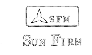 SFM SUN FIRM logo