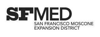 SFMED SAN FRANCISCO MOSCONE EXPANSION DISTRICT logo