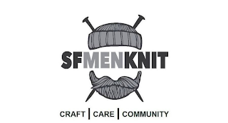 SFMENKNIT CRAFT | COMMUNITY | CARE logo