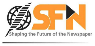 SFN SHAPING THE FUTURE OF THE NEWSPAPER logo