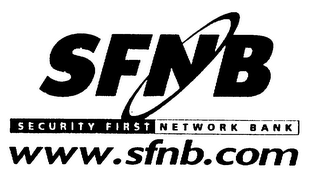 SFNB SECURITY FIRST NETWORK BANK WWW.SFNB.COM logo