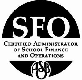 SFO CERTIFIED ADMINISTRATOR OF SCHOOL FINANCE AND OPERATIONS ASBO logo