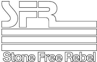 SFR STONE FREE REBEL logo