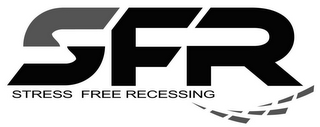 SFR STRESS FREE RECESSING logo