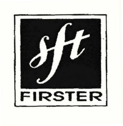 SFT FIRSTER logo