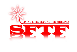 SFTF LIVING LIVES BEYOND THE SIDELINES logo