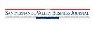 SFVBJ.COM SAN FERNANDO VALLEY BUSINESS JOURNAL LOS ANGELES · GLENDALE · SANTA CLARITA VALLEY · BURBANK · CONEJO VALLEY · SIMI VALLEY · SAN FERNANDO · CALABASAS · AGOURA HILLS · ANTELOPE VALLEY THE COMMUNITY OF BUSINESS logo