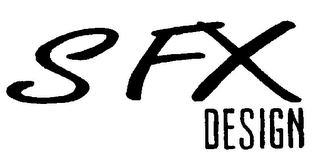SFX DESIGN logo