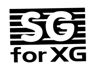 SG FOR XG logo