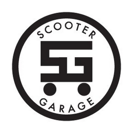 SG SCOOTER GARAGE logo