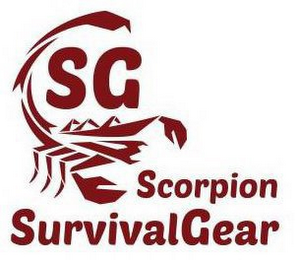 SG SCORPION SURVIVALGEAR logo
