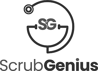 SG SCRUBGENIUS logo