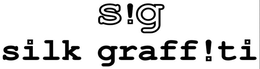 S!G SILK GRAFF!TI logo