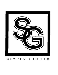 SG SIMPLY GHETTO logo