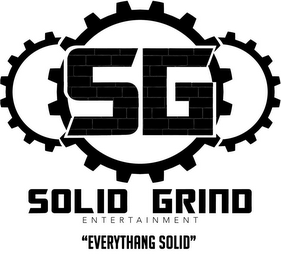 SG SOLID GRIND ENTERTAINMENT logo