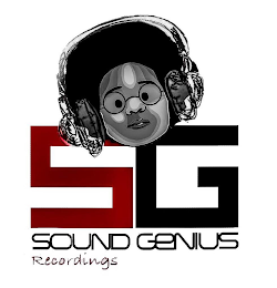 SG SOUND GENIUS RECORDINGS logo