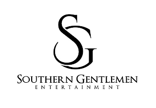 SG SOUTHERN GENTLEMEN ENTERTAINMENT logo