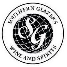 SG SOUTHERN GLAZER'S WINE AND SPIRITS logo