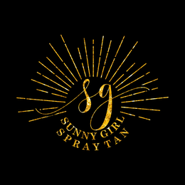 SG SUNNY GIRL SPRAY TAN logo