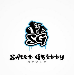 SG SWEET GRITTY STYLE logo