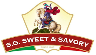 S.G. SWEET & SAVORY SINCE 1980 logo
