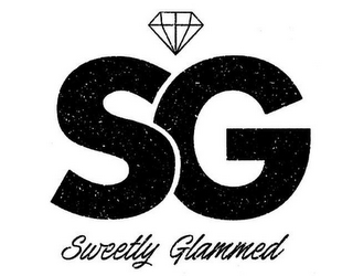 SG SWEETLY GLAMMED logo