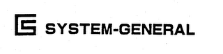 SG SYSTEM-GENERAL logo