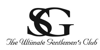 SG THE ULTIMATE GENTLEMEN'S CLUB logo