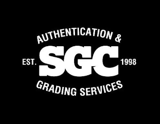 SGC AUTHENTICATION & GRADING SERVICES EST. 1998 logo