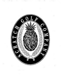 SGC SCRATCH GOLF COMPANY logo