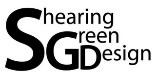 SGD SHEARING GREEN DESIGN logo