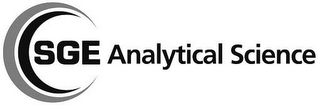 SGE ANALYTICAL SCIENCE logo