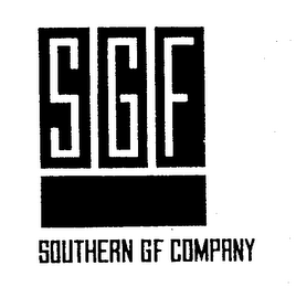 SGF SOUTHERN GF COMPANY logo