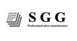 SGG PROFESSIONAL GLASS MANUFACTURER logo